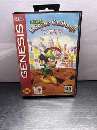 Mickey's Ultimate Challenge (Sega Genesis) Free Shipping