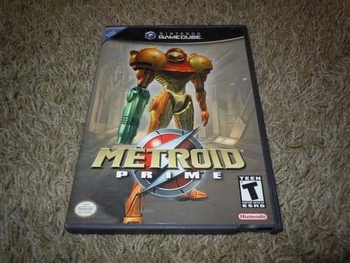Vtg Metroid Prime Nintendo GameCube 2002 CIB Complete Manual Tested Working NES