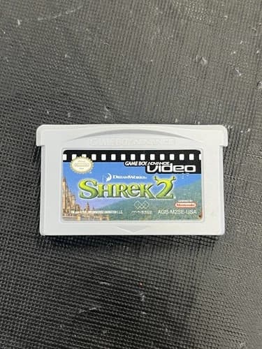 Shrek 2 Nintendo Game Boy Advance Video, Tested and Working
