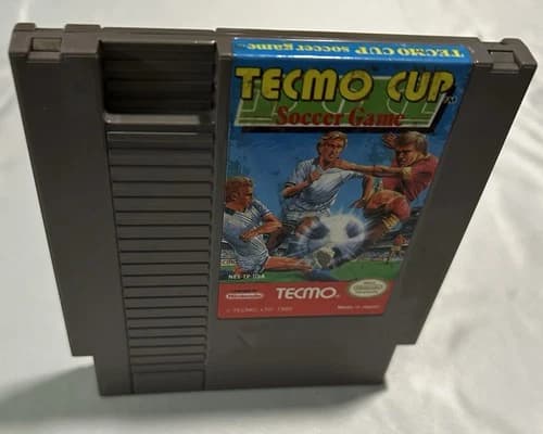 Tecmo Cup Soccer Game Nintendo NES NTSC-U/C Tecmo 1992 Soccer Sports Sub-Genre
