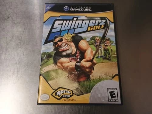 Swingerz Golf Nintendo GameCube, Tested Working CIB