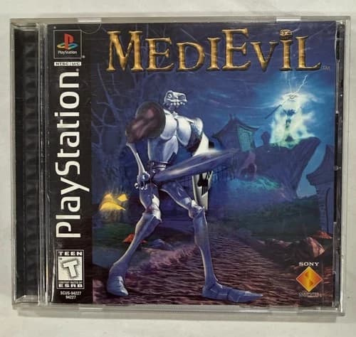 MediEvil- PlayStation - PS1 - CIB - Complete - NTSC