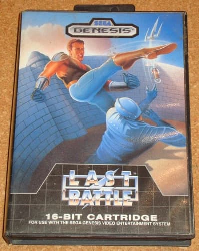 SEGA GENESIS GAME (NTSC) - Last Battle - complete with box/manual