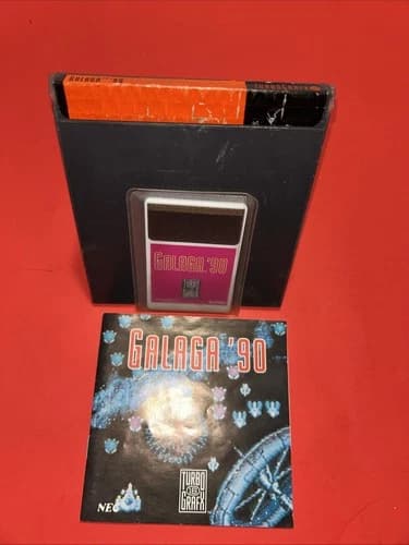 Galaga '90 (TurboGrafx-16, 1989) Complete Tested