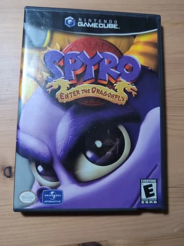 Spyro Enter the Dragonfly Nintendo GameCube Complete CIB