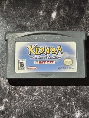 Klonoa Empire of Dreams - Gameboy Advance GBA Loose Authentic Tested