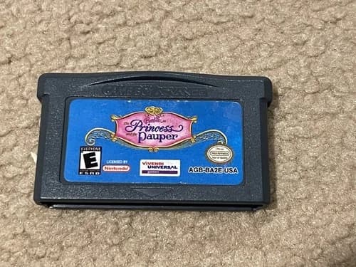 Barbie as the Princess and the Pauper (Game Boy Advance, 2004) cart only