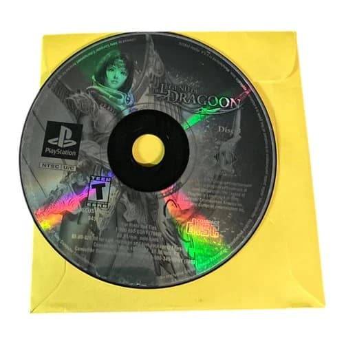 Sony PlayStation 1 PS1 Disc Only TESTED The Legend of Dragoon DISC 3 ONLY GH