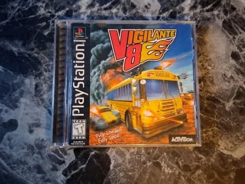 Vigilante 8 Playstation PS1 Complete CIB Tested
