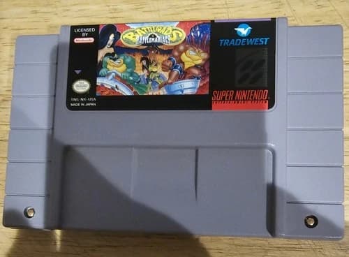 Battletoads in Battlemaniacs (Super Nintendo SNES 1993) Authentic Cartridge Only