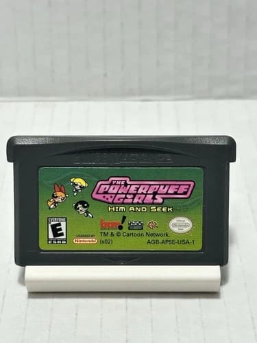 Powerpuff Girls Him and Seek GBA 2002 Game Boy Advance Authentic Tested/Works