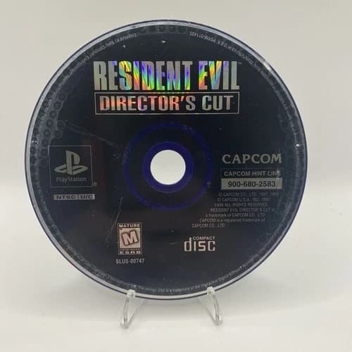 Resident Evil Director's Cut PlayStation 1 PS1 Loose Disc Only Tested Works