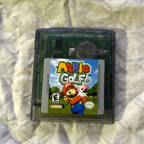 Mario Golf for Nintendo Game Boy Color -Tested