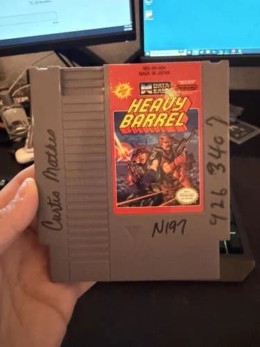 Heavy Barrel - 1990 NES Nintendo Game - Cart Only -