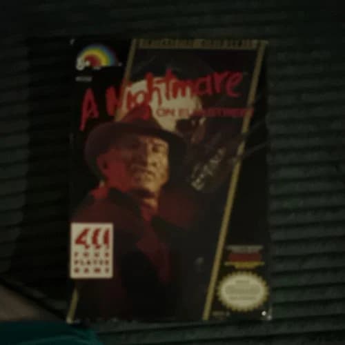 LJN A Nightmare on Elm Street NES Action Adventure 1990 with Box Manual Included