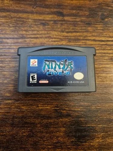 Ninja Five-O (Nintendo Game Boy Advance GBA, 2003) - AUTHENTIC TESTED WORKING