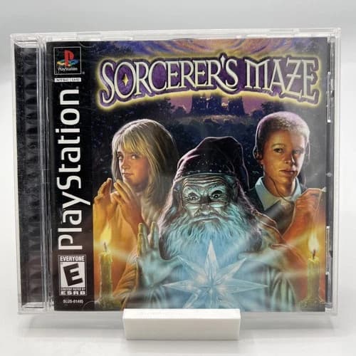Sorcerer's Maze (Sony PlayStation 1, 2003) Tested Complete w/ Manual CIB