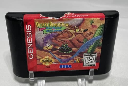Desert Demolition Starring Road Runner and Wile E. Coyote (Sega Genesis, 1994)