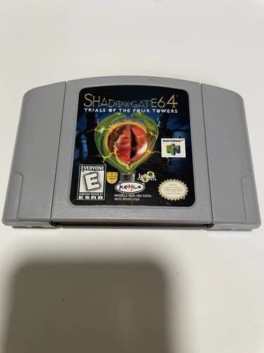Shadowgate 64: Trials of the Four Towers (Nintendo 64, 1999) Cart Only Tested
