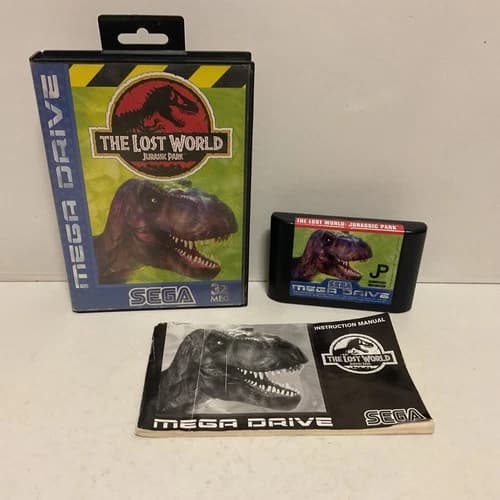 The Lost World Jurassic Park Sega Mega Drive - Free Post