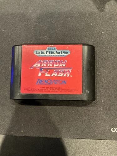 Arrow Flash (Sega Genesis, 1990) Cartridge Only Authentic - Tested