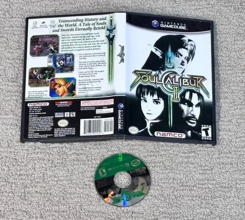 Soul Calibur II, 2 (Nintendo GameCube) Game - Tested