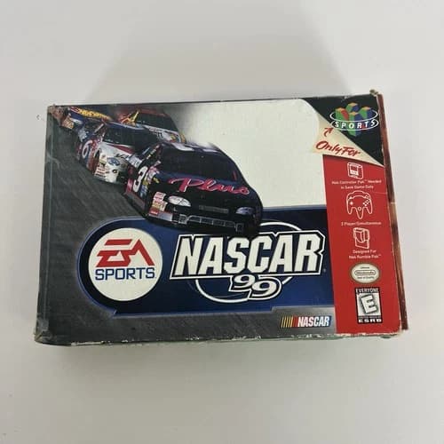NASCAR 99 (Nintendo 64, 1998) n64 Complete CIB