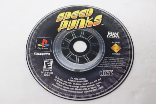 Speed Punks (Sony, Playstation 1) DISC Only