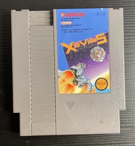 Xevious Nintendo NES (1988) Game Cartridge ONLY Tested Works