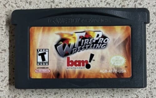 FIRE PRO WRESTLING NINTENDO GAME BOY ADVANCE