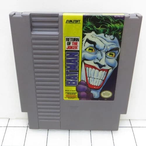 Batman: Return of the Joker Sunsoft Original Nintendo NES Video Game Cartridge