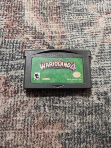 Wario Land 4 Nintendo Game Boy Advance GBA Authentic Cleaned Tested Saves