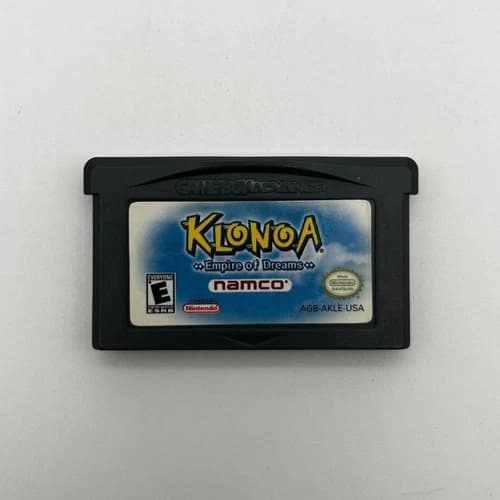 Klonoa Empire of Dreams Game Boy Advance Authentic Tested Cartridge Only