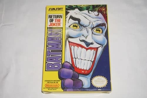 Batman: Return of the Joker (Nintendo NES) Complete in Box CIB