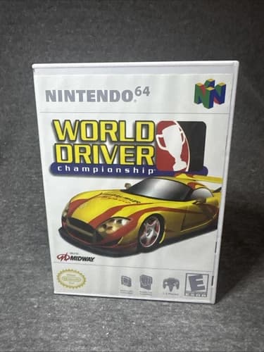 World Driver: Championship (Nintendo 64, N64) Cartridge