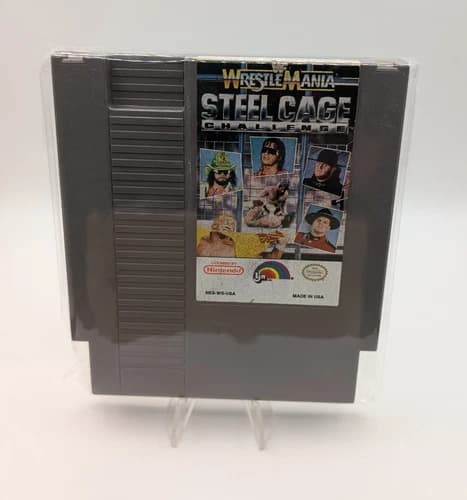 LJN WWF Wrestlemania: Steel Cage Challenge NES Wrestling Game