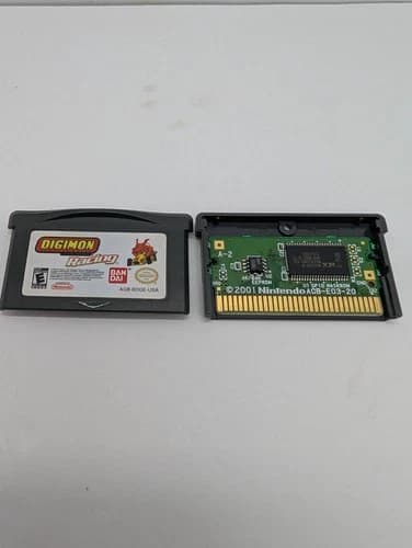 Bandai Digimon Racing Nintendo Game Boy Advance Tested