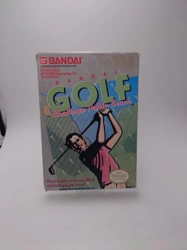 Bandai Golf: Challenge Pebble Beach (Nintendo Entertainment System, 1989) CIB
