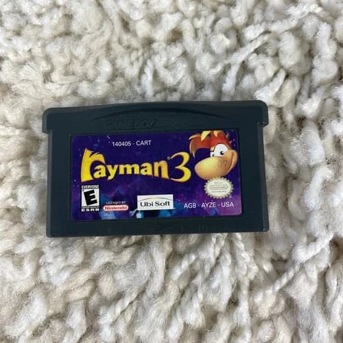 Rayman 3 (Nintendo Game Boy Advance, 2003) GBA Cartridge Only Tested