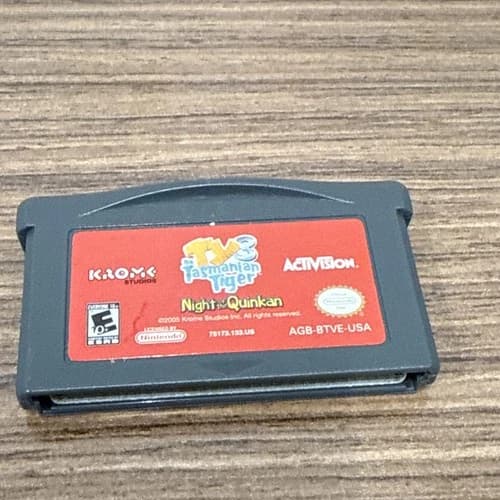 Ty The Tasmanian Tiger 3 - Nintendo Game Boy Advance GBA - Tested