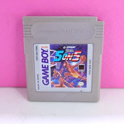 Double Dribble 5 on 5 (Nintendo Game Boy GB) Original Game