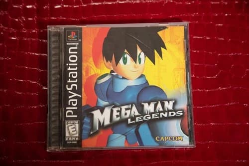Mega Man Legends (Sony PlayStation 1, 1998) Registration card missing.