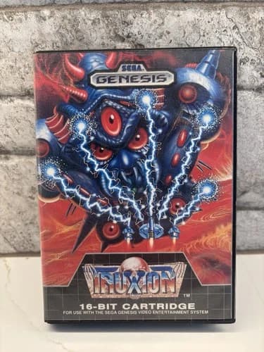 Truxton (Sega Genesis) Complete - Tested & Authentic!! CIB