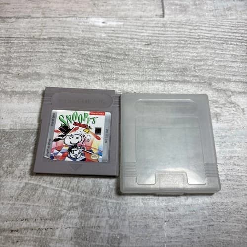 Snoopy's Magic Show (Nintendo Game Boy, 1990) Gameboy Tested Authentic Game