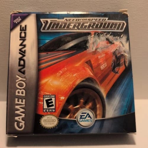 NEED FOR SPEED: UNDERGROUND, 2003 - Nintendo Gameboy Advance CIB