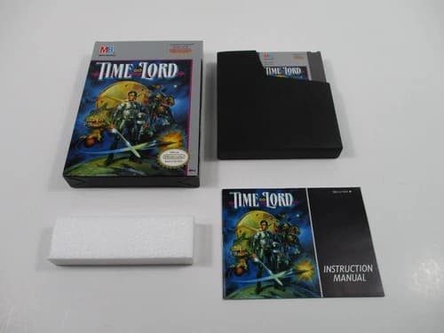 TIME LORD Nintendo NES Game Complete In Box Authentic!