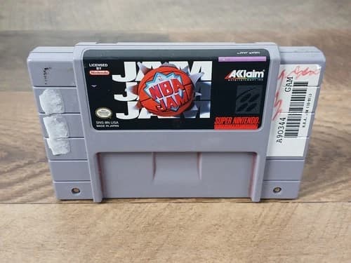NBA Jam (Super Nintendo Entertainment System, 1994) Game Only - Tested