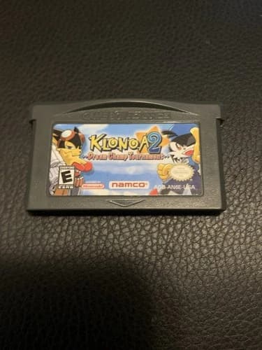 Klonoa 2 Dream Champ Tournament Nintendo Game Boy Advance SP Game