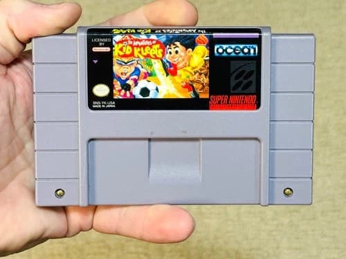 The Adventures of Kid Kleets (Super Nintendo, SNES) Game - Authentic - Tested