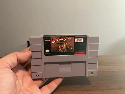 Indiana Jones: Greatest Adventure, SNES Cart Only